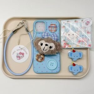 Blue Duffy bear suit(2 free gifts)