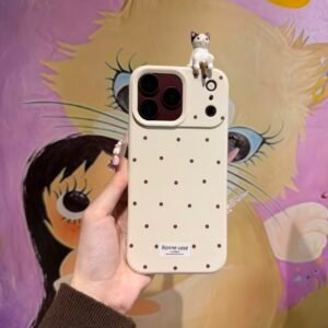 3D Laying-Down Cat Phone Case