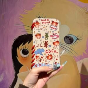 Coco Flip-Cover Stand Phone Case