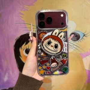 Cartoon Labubu phone case