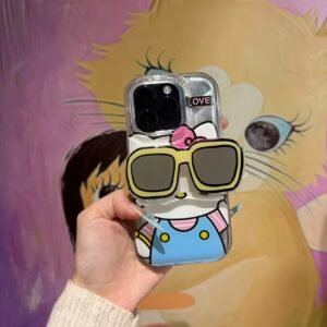 Denim-style KT phone case