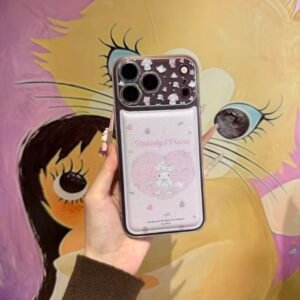 Foundation-style heart phone case